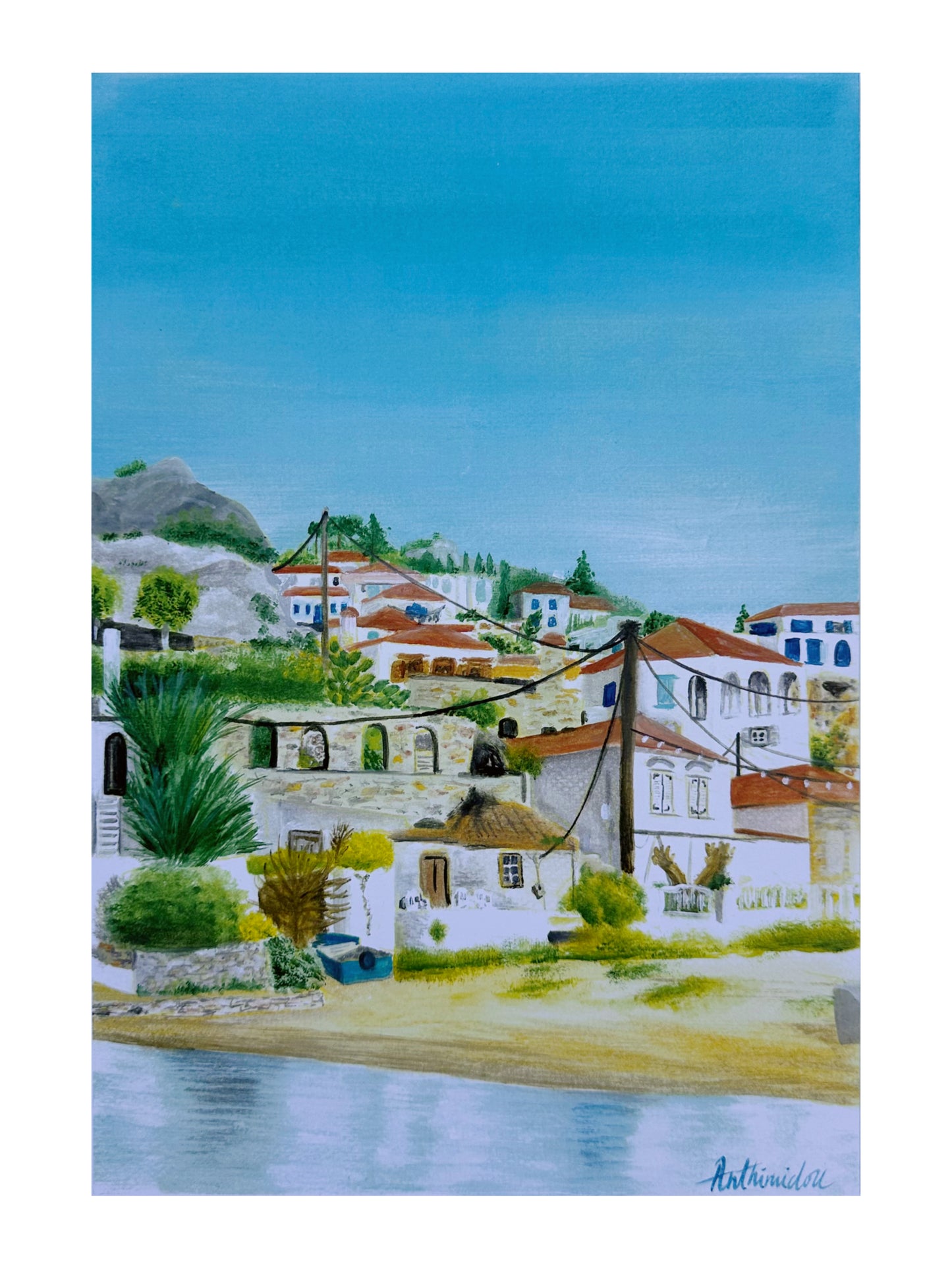 Hydra’s Postcard 2 Print