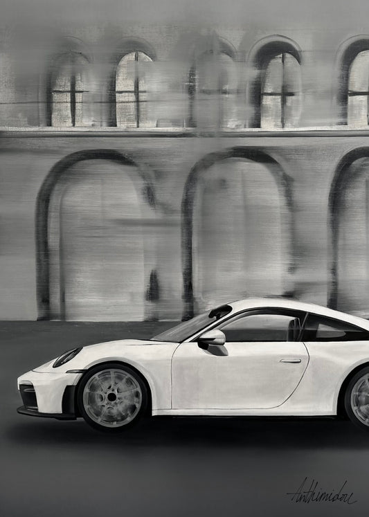 911 in motion Print