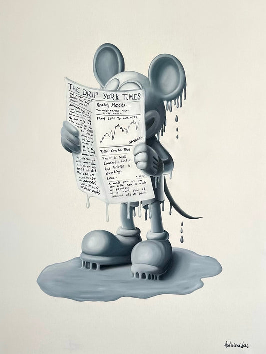 Reality Melts Print